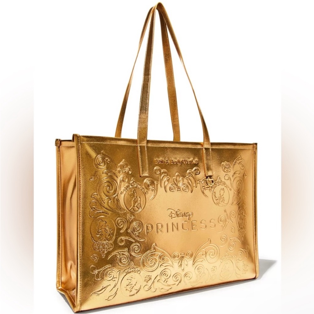 Bath & Body Works Disney Princess Gold Tote Bag